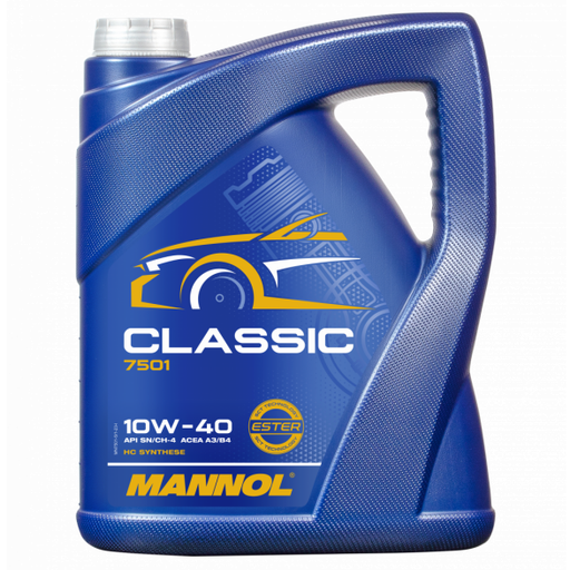 [MN75015] ⬡ MANNOL sintetinė variklio alyva CLASSIC 10W-40 5 l (MN75015, MANNOL)