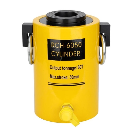 [RCH6050] ⬡ Hidraulinis cilindras su kiauryme 60 t (eiga 50 mm) (RCH6050)