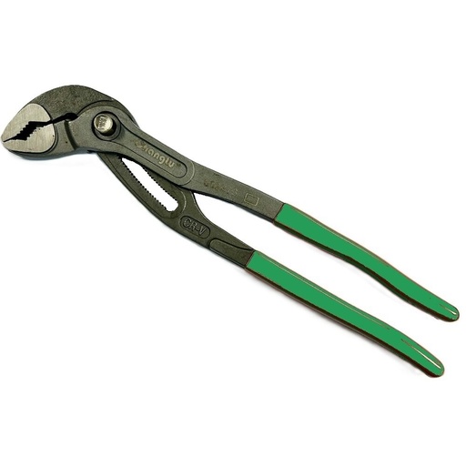 [CL602374] ⬡ Santechninės replės, dėžinio lanksto tipo, atlenktos, su fiksavimu 400 mm (CL602374, CHANGLU TOOLS)