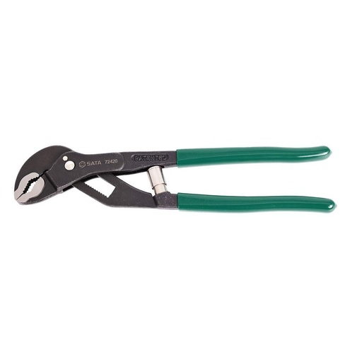 [ST72419] ⬡ Water pump pliers box joint type with locking and spring L=175mm (ST72419, SATA)