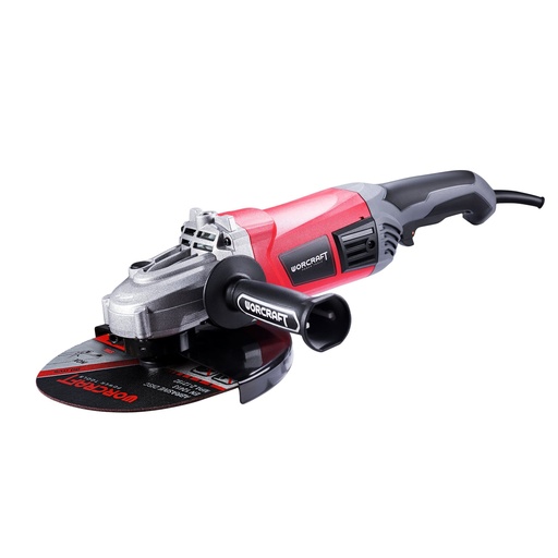 [AG24230B] ⬡ Angle grinder 230mm 2400W (AG24230B, WORCRAFT)