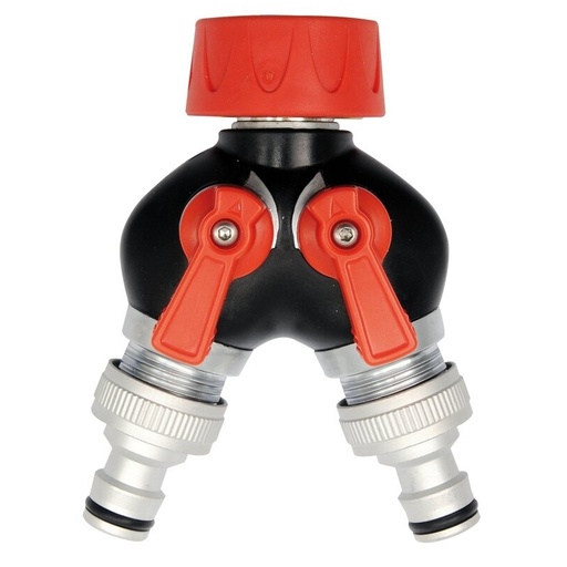 [YT9941] ⬡ 2 way coupling Tap-hose adaptor 3/4" (YT9941, YATO)