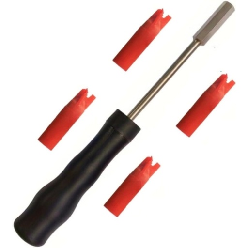 [GNCT01] ⬡ Grease nozzle cleaning tool set 5pcs (GNCT01, AOCHENG)