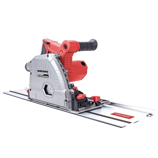 [TS12165A] ⬡ Įgilinamasis diskinis pjūklas su liniuote WORCRAFT 165mm 1200W (TS12165A, WORCRAFT)