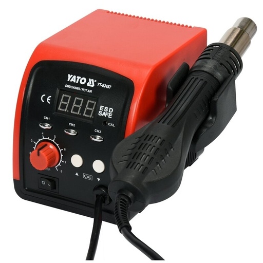 [YT82457] ⬡ Hot air soldering station 750W 500°C LED (YT82457)