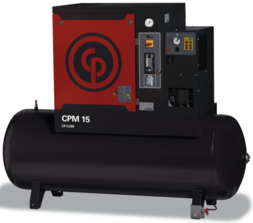 [4152023005] Rotary Screw Air Compressor with Air Receiver and Dryer CPM 20 500 D, 4152023005 Chicago Pneumatic