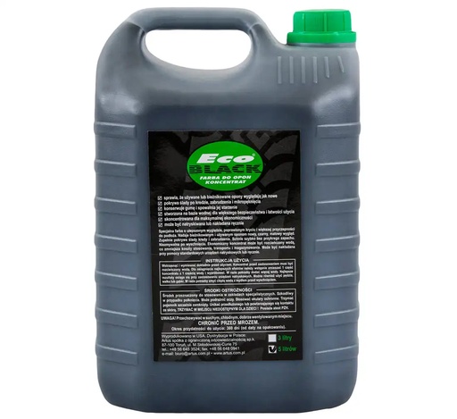 [08-00-80] Black tyre paint ECO BLACK black concentrate 5L (08-00-80, REDATS)