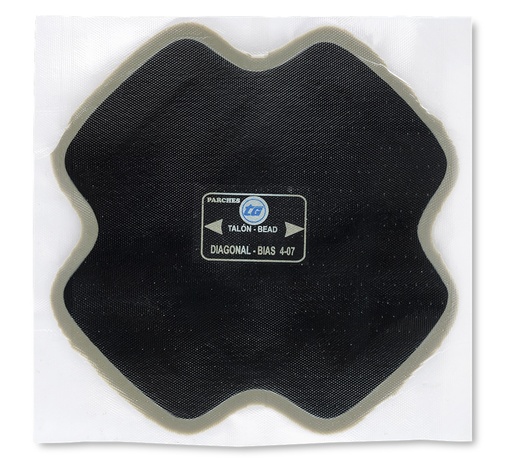 [02-01-71] ᴿᴰ Diagonal patch Tirso Gomez 4-07 178mm - 1pc. (02-01-71, REDATS)