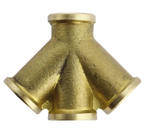 [05-00-54] ᴿᴰ T-connector 1/2"" female thread (05-00-54, REDATS)