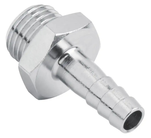[05-00-84] ᴿᴰ RQS 6mm žarnos nipelio jungtis 1/4" išorinis sriegis (05-00-84, REDATS)