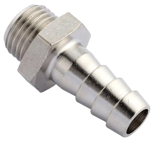 [05-00-87] ᴿᴰ RQS 9mm hose nipple joint 1/4"" male thread (05-00-87, REDATS)