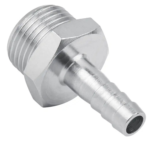 [05-00-85] RQS 6mm žarnos nipelio jungtis 3/8" išorinis sriegis (05-00-85, REDATS)