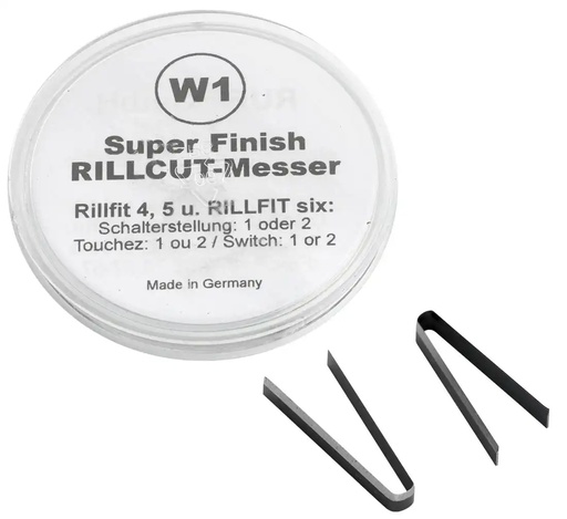 [18-00-27] ᴿᴰ Blades Rillcut for RILLFIT W-1 - 3-5mm (18-00-27, REDATS)