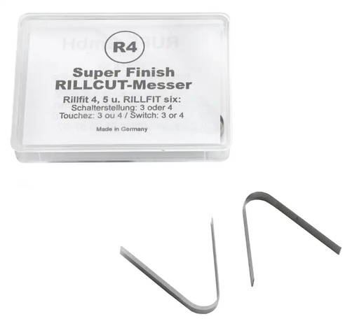 [18-00-25] Blades Rillcut for RILLFIT R-4 - 8-16mm (18-00-25, REDATS)