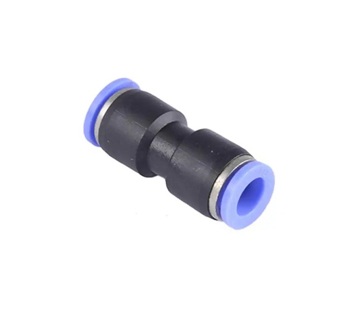 [26-01-14] ᴿᴰ Straight plug connector for 4 mm pass-through hose (26-01-14, REDATS)