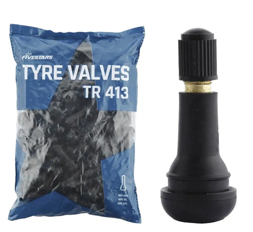 [03-00-90] ᴿᴰ Valves for Tubeless tyres TR413 FIVESTARS - 100 pcs. (03-00-90, REDATS)