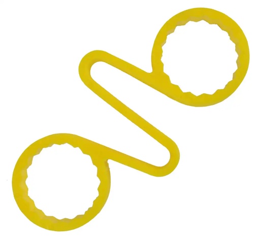 [04-01-65] ᴿᴰ Checklink caps 27 mm – loose wheel nut indicator (04-01-65, REDATS)