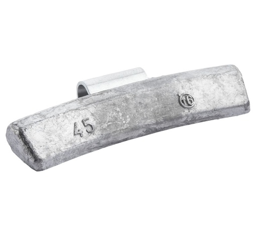 [01-01-93] ᴿᴰ Lead clip-on weights FIVESTARS for ALU rims, 45 g, 100 pcs (01-01-93, FIVESTARS)