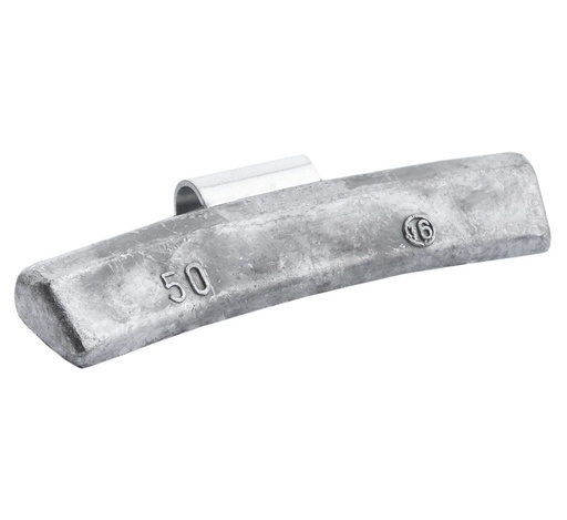 [01-01-94] ᴿᴰ Lead clip-on weights FIVESTARS for ALU rims, 50 g, 50 pcs (01-01-94, FIVESTARS)