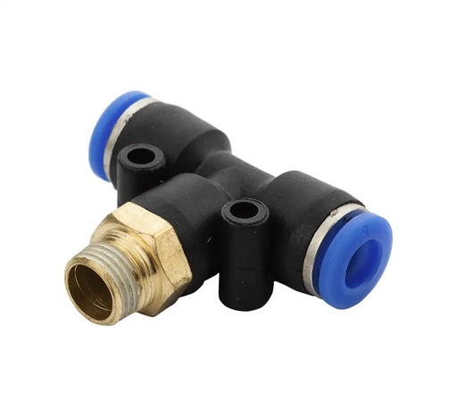 [26-01-29] ᴿᴰ Push-in T hose connector 6 mm, 1/8″ thread (26-01-29, REDATS)