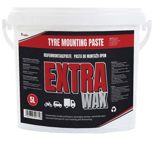 [08-01-08] ᴿᴰ Tyre mounting paste Extra Wax, 5 kg (08-01-08, REDATS)