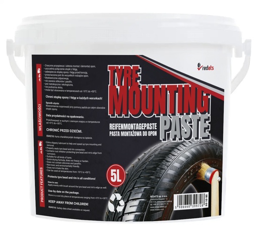 [08-01-09] ᴿᴰ Tyre mounting paste, 5 kg (08-01-09, REDATS)