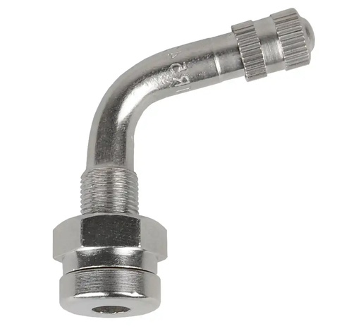 [TR 543E-2002] ᴿᴰ Tubeless valve for truck tyres chrome TR 543E (TR 543E, REDATS)