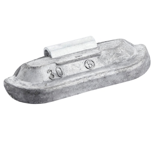 [01-00-92] ᴿᴰ Clip-on lead (Pb) weights FIVE STARS 30 g, for steel rims (01-00-92, FIVE STARS)