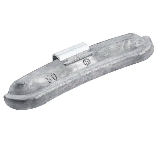 [01-00-96] ᴿᴰ Clip-on lead (Pb) weights FIVE STARS 50 g, for steel rims (01-00-96, FIVE STARS)