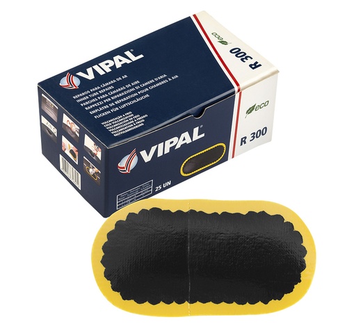 [02-03-44] ᴿᴰ Kamerų lopai VIPAL R300  mm, 25 vnt. (02-03-44, VIPAL)