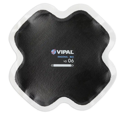 [02-03-88] ᴿᴰ Bias tyre patch VIPAL VD06, 245 mm, 1 pc (02-03-88, VIPAL)
