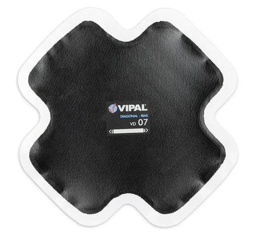 [02-03-89] ᴿᴰ Bias tyre patch VIPAL VD07, 300 mm, 1 pc (02-03-89, VIPAL)