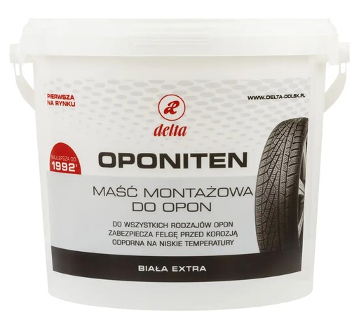 [08-01-14] ᴿᴰ Padangų montavimo pasta DELTA, balta, 5 kg (08-01-14, DELTA)