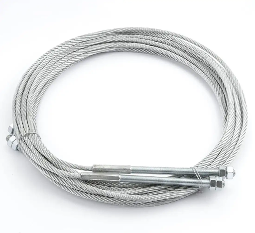 [26-02-65] ᴿᴰ Steel wire ropes, set of 2 pcs, L220 (26-02-65, REDATS)