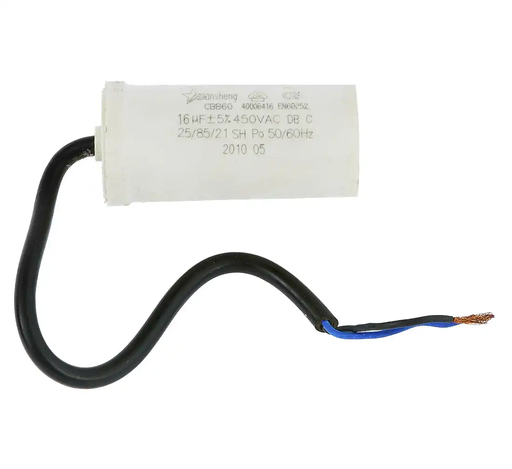 [26-01-80] ᴿᴰ Balansavimo staklių variklio kondensatorius 16uF W220 W200 W240 W300 W320 (26-01-80, REDATS)