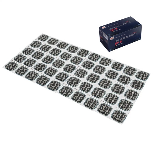 [02-04-53] ᴿᴰ Padangų lopas REMA TIP TOP UP-8 55×55 mm, 50 vnt. (02-04-53, REMA TIP TOP)