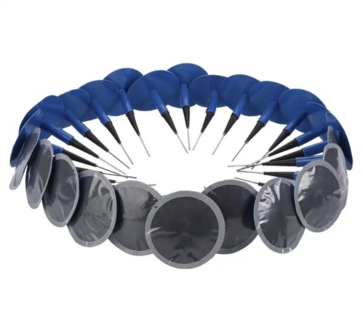 [02-04-11] ᴿᴰ Repair mushrooms REDATS with patch, 8 mm, 24 pcs (02-04-11, REDATS)
