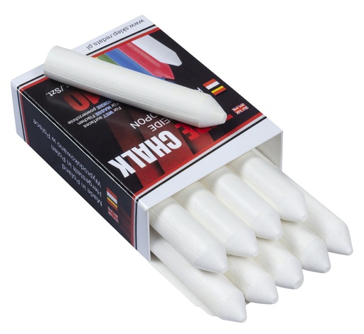 [04-03-12] ᴿᴰ Žymėjimo kreidelės REDATS PREMIUM, baltos, 10 vnt. (04-03-12, REDATS)