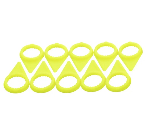 [04-03-32] ᴿᴰ Checkpoint indicators 30 mm – loose wheel nut indicator, 10 pcs (04-03-32, REDATS)