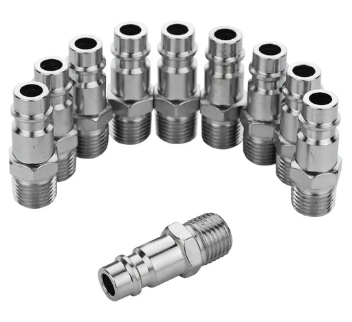 [05-02-20] ᴿᴰ Coupling 1/4" male thread, 10 pcs (05-02-20, REDATS)