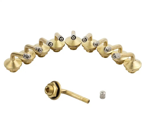 [V3.15.1-10vnt] ᴿᴰ Valve for tubeless truck wheels V3-15-1 - 10 pcs. (V3.15.1, REDATS)