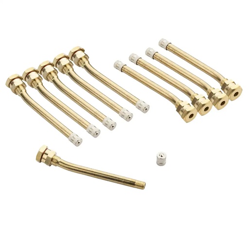 [V3-20-9-10vnt] ᴿᴰ Tubeless tyre valve for trucks V-3-20-9 - 10 pcs. (V3-20-9, REDATS)