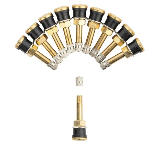 [V-3-21-3 TR 500-10vnt] ᴿᴰ Valve for tubeless truck wheels V-3-21-3 TR-500 - 10 pcs. (V-3-21-3 TR 500, REDATS)