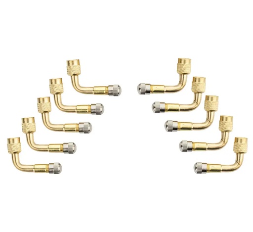[06-00-78] ᴿᴰ Angled valve extension 90°, 10 pcs (06-00-78, REDATS)