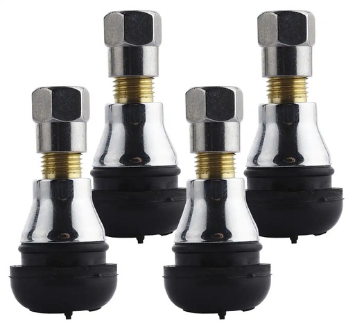 [TR 412CH-4vnt] ᴿᴰ Valve TR 412 - Chromium - 4 pc (TR 412CH, REDATS)