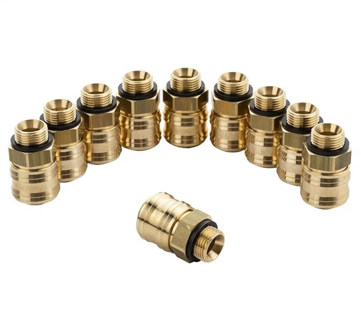 [05-02-16] ᴿᴰ Quick coupling RQS type 26, male thread 3/8″, 10 pcs (05-02-16, REDATS)