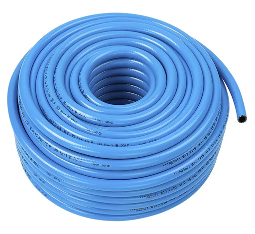 [05-02-52] ᴿᴰ Straight PVC pneumatic hose RQSoft 12.7×19 mm, 50 m (05-02-52, RQS)