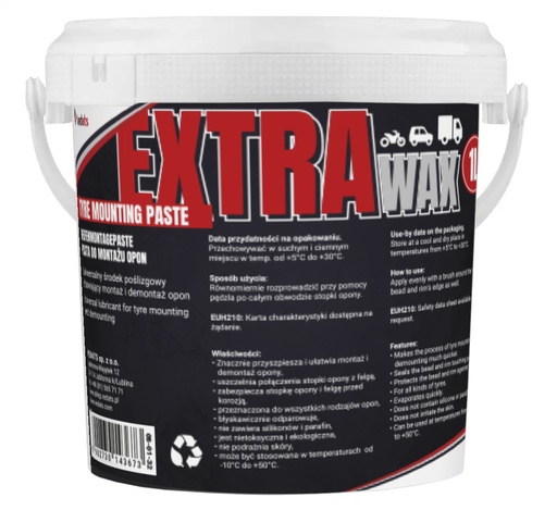 [08-01-32] ᴿᴰ Padangų montavimo pasta EXTRA Wax, 1 kg (08-01-32, REDATS)