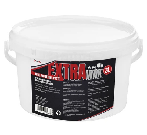 [08-01-33] ᴿᴰ Tyre mounting paste Extra Wax, 3 kg (08-01-33, REDATS)