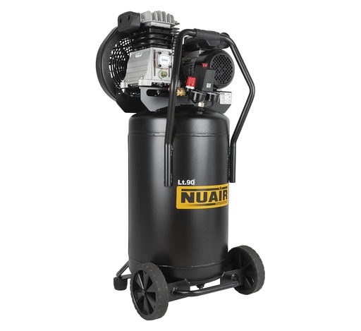 [16-01-38] ᴿᴰ Vertikalus stūmoklinis kompresorius 90 L NUAIR 3 kW - 230V (16-01-38, NUAIR)